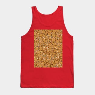 Italian Struffoli Sprinkle Doughnut Pattern Tank Top